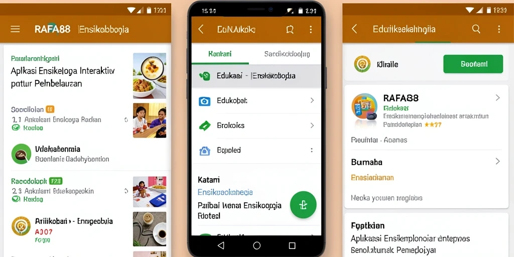Antarmuka aplikasi RAFA88 menampilkan beragam informasi edukatif.