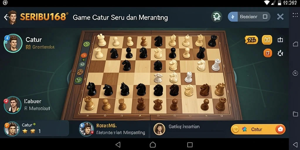 Antarmuka SERIBU168 yang menarik dan mudah digunakan.