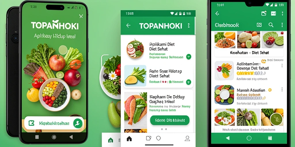 Tampilan antarmuka aplikasi TOPANHOKI yang menarik dan mudah digunakan.
