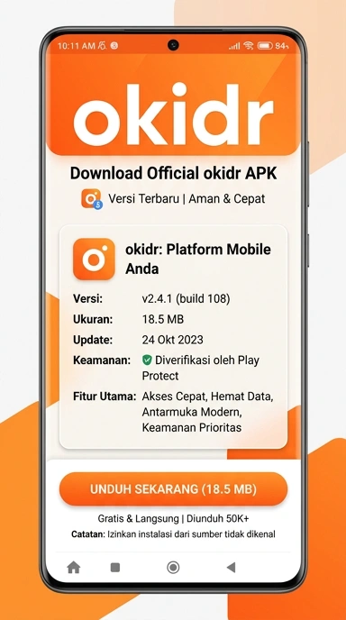 Unduh APK okidr Terbaru untuk Android